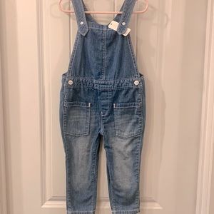 NWT! Gymboree Baby Denim Overalls with Pockets -2T